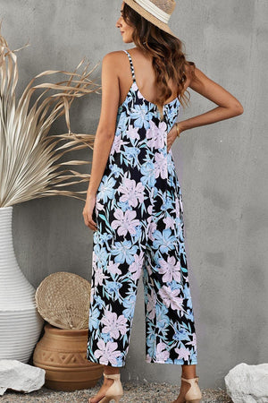 Lively Spaghetti Strap Scoop Neck Jumpsuit - MXSTUDIO.COM