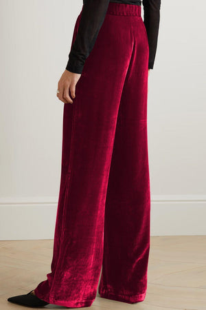 Loose And Classy Wide Leg Stretch Pants - MXSTUDIO.COM