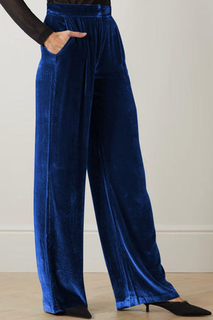 Loose And Classy Wide Leg Stretch Pants - MXSTUDIO.COM