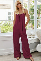 Loosen Up Scoop Neck Wide Leg Jumpsuit - MXSTUDIO.COM