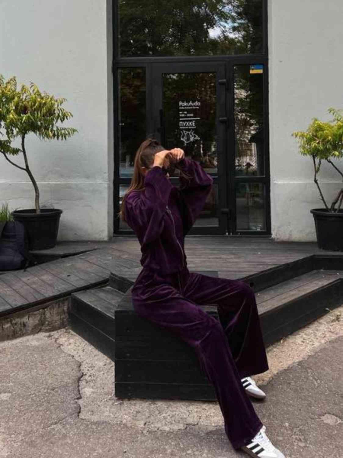 Lounge In Style Hooded Jacket and Pants Set - MXSTUDIO.COM