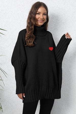 Lovable Oversized Turtle Neck Sweater - MXSTUDIO.COM