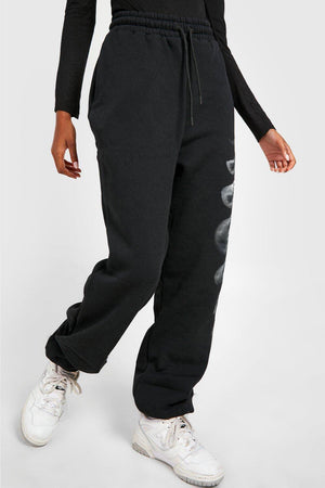 Lunar Phase Graphic Jogger Sweatpants - MXSTUDIO.COM