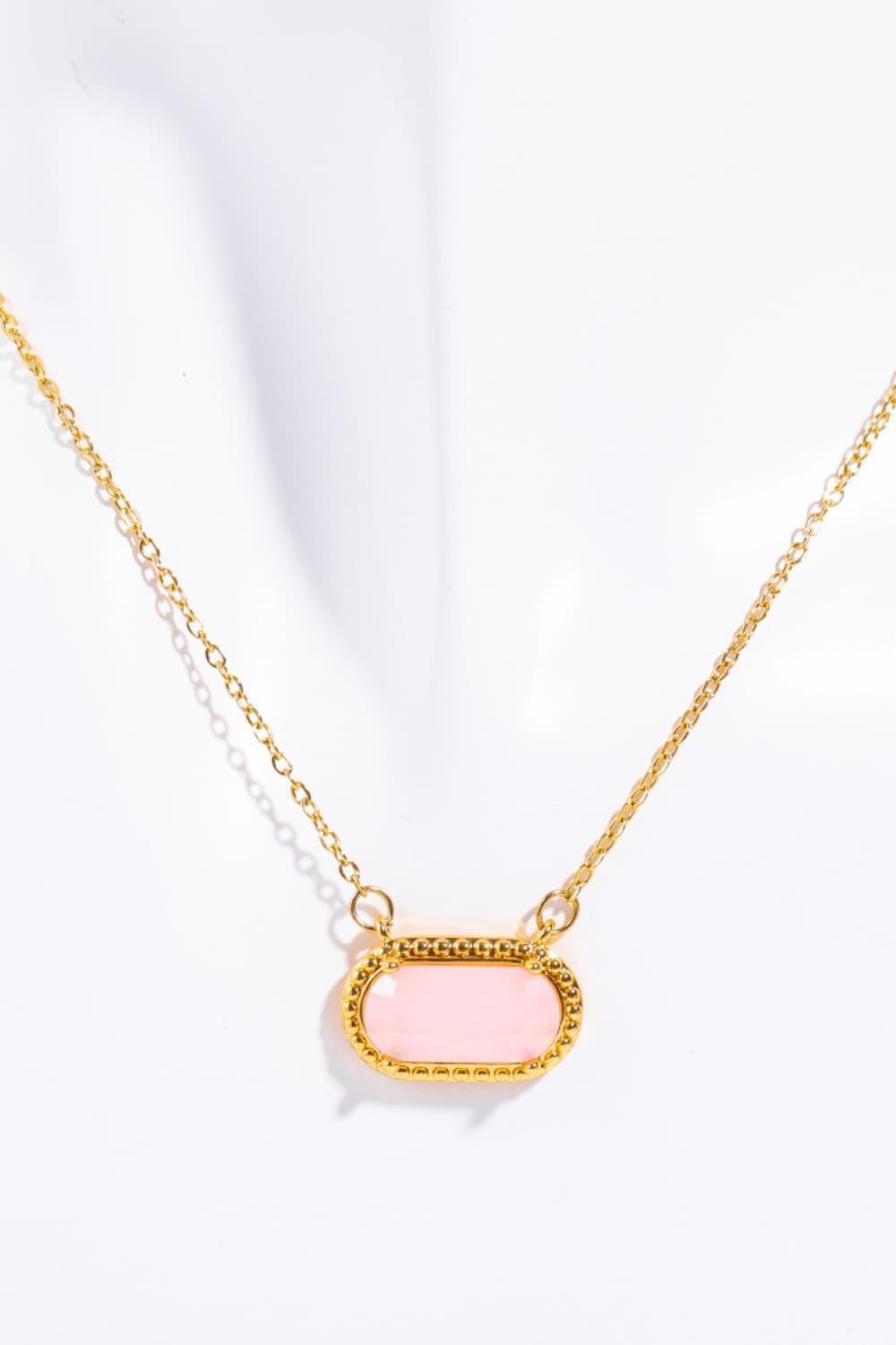 Luxurious Shine Copper Gold Plated Necklace - MXSTUDIO.COM