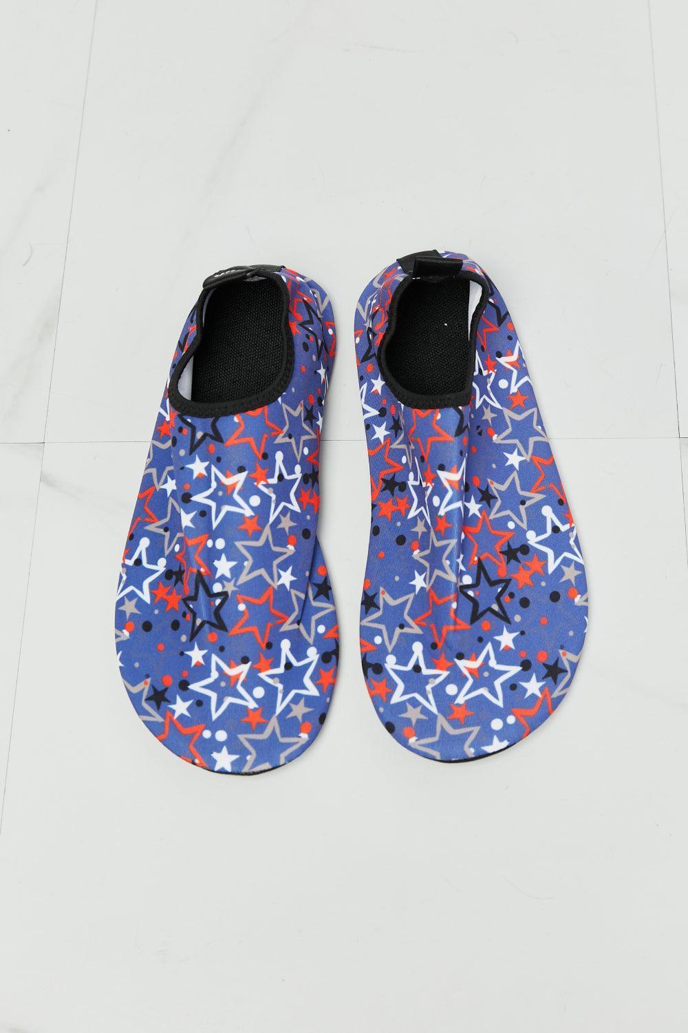 MMshoes Multicolored Print Women Beach Shoes - MXSTUDIO.COM