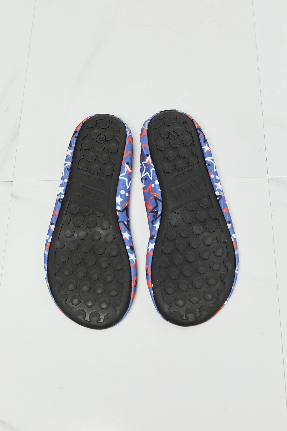 MMshoes Multicolored Print Women Beach Shoes - MXSTUDIO.COM