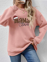 Mama Claus Graphic Christmas Sweatshirt-MXSTUDIO.COM