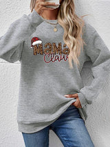 Mama Claus Graphic Christmas Sweatshirt-MXSTUDIO.COM