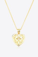 Meaningful Sterling Silver Heart Necklace - MXSTUDIO.COM