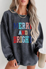 Merry And Bright Christmas Sweatshirt-MXSTUDIO.COM