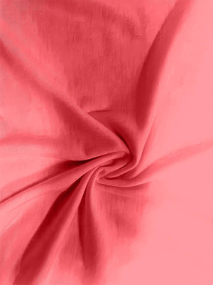 a close up of a pink fabric