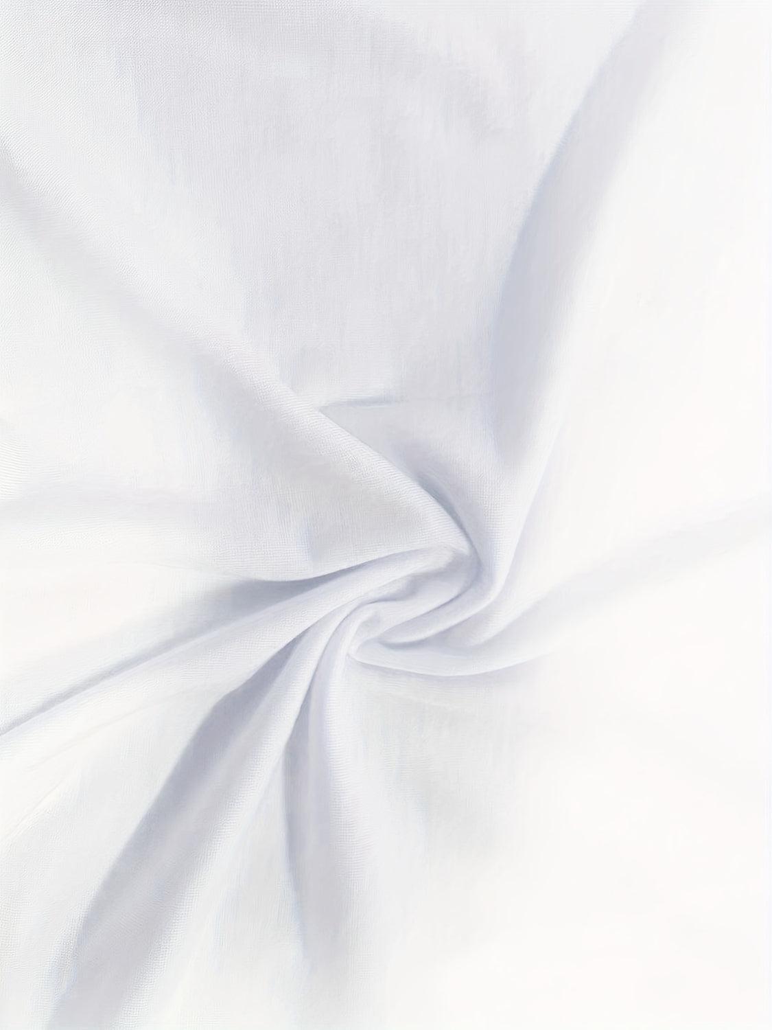 a close up of a white fabric