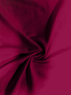 a close up view of a pink fabric