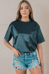 Mesmerizing Dropped Shoulder Top - MXSTUDIO.COM