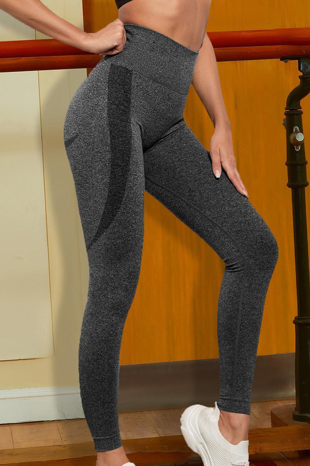 Modern Touch Sports Wide Waistband Leggings - MXSTUDIO.COM