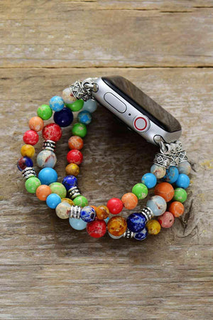 Modernistic Jasper Watchband Bead Bracelet-MXSTUDIO.COM