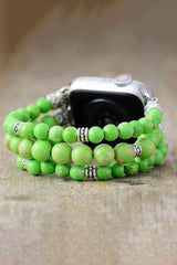 Modernistic Jasper Watchband Bead Bracelet-MXSTUDIO.COM