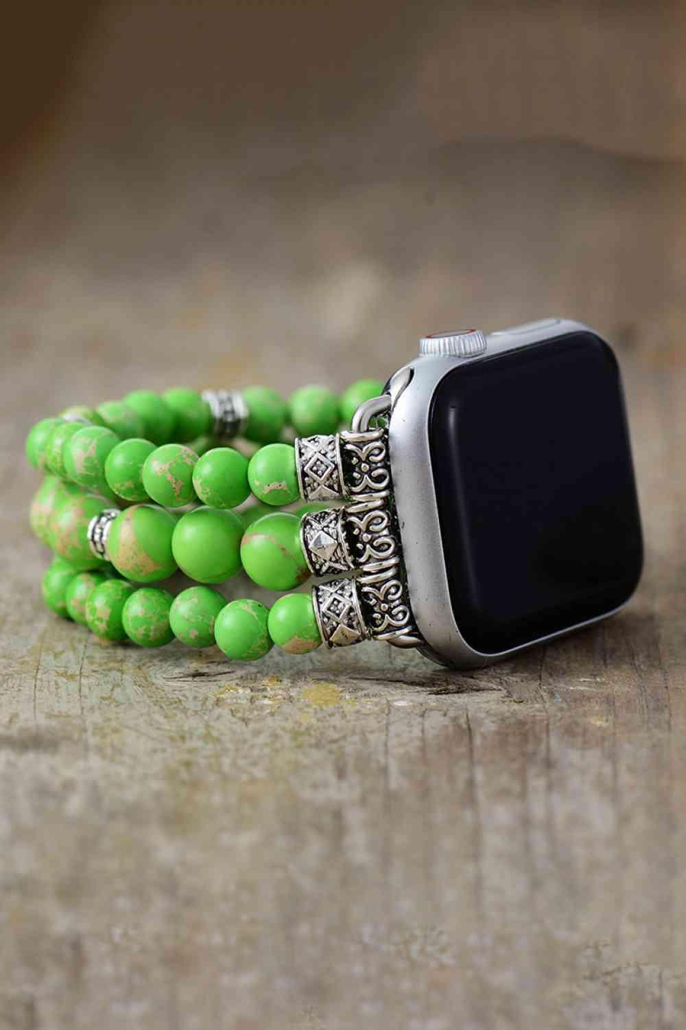 Modernistic Jasper Watchband Bead Bracelet-MXSTUDIO.COM