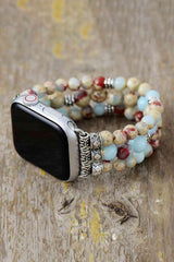 Modernistic Jasper Watchband Bead Bracelet-MXSTUDIO.COM