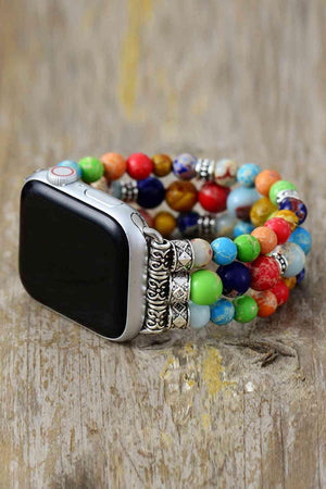 Modernistic Jasper Watchband Bead Bracelet-MXSTUDIO.COM