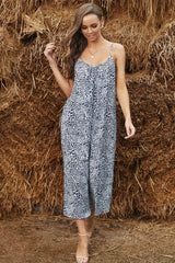 Natural Beauty Wide Leg Spaghetti Strap Jumpsuit - MXSTUDIO.COM