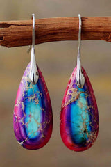 Nature Essence Teardrop Dangle Earrings-MXSTUDIO.COM