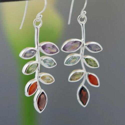 Nature Inspired Leaf Shaped Earrings-MXSTUDIO.COM