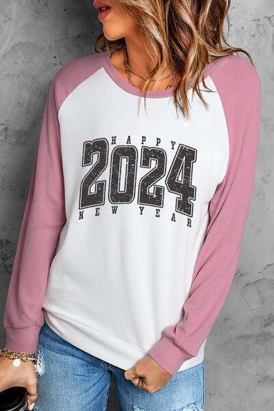 New Beginnings 2024 Happy New Year Sweatshirt-MXSTUDIO.COM