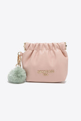 Nicole Lee Faux Leather Drawstring Pouch - MXSTUDIO.COM