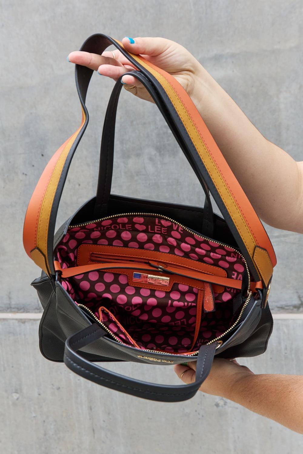Nicole Lee Two Convenient Straps Minimalist Handbag - MXSTUDIO.COM