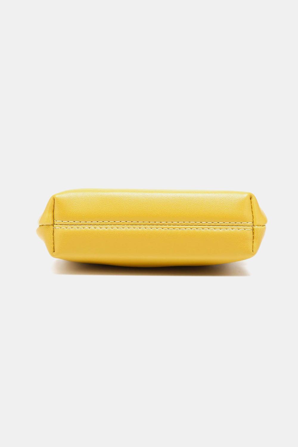 Nicole Lee USA Pearl Accent Leather Coin Purse - MXSTUDIO.COM