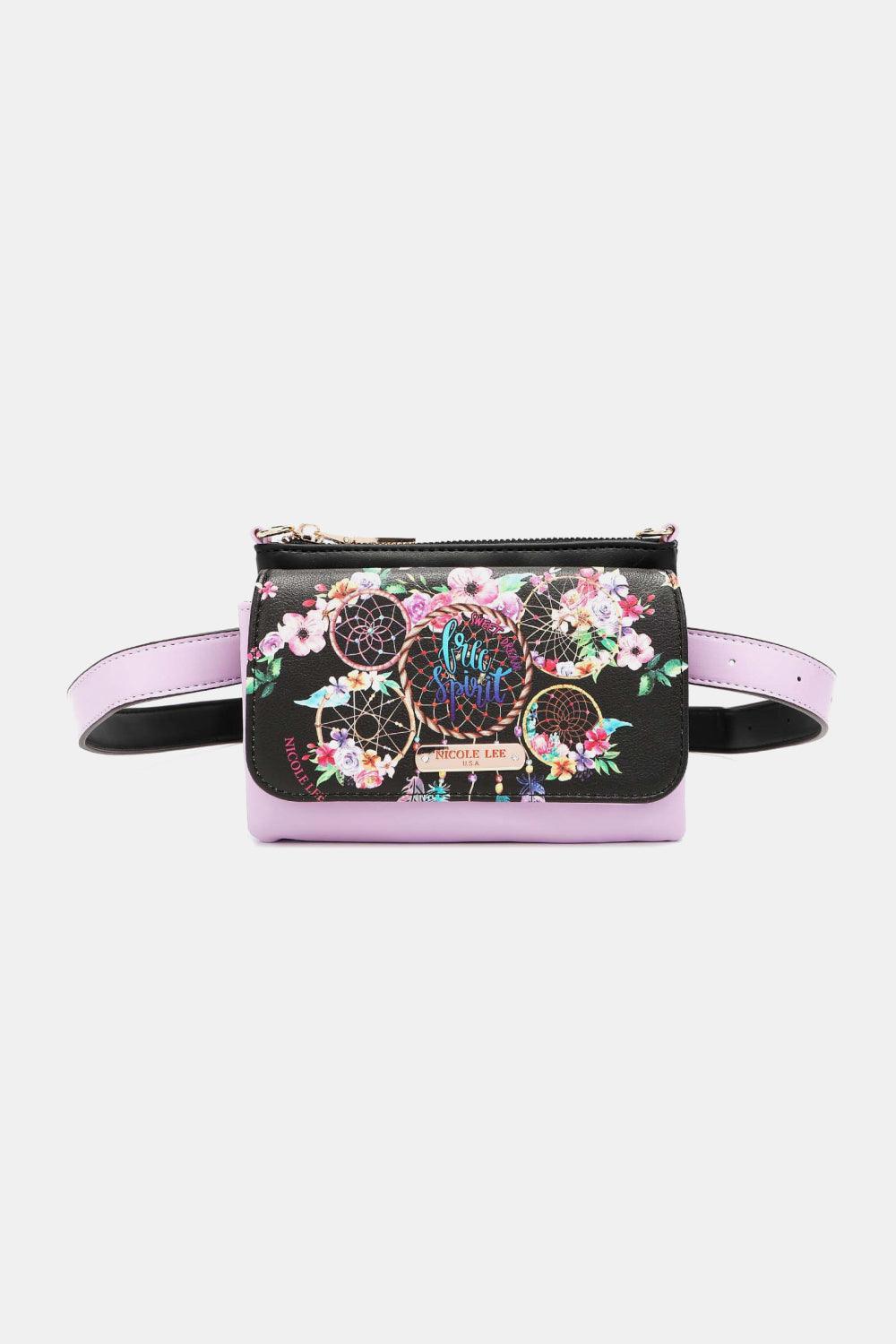 Nicole Lee USA Textured Best Small Fanny Pack - MXSTUDIO.COM