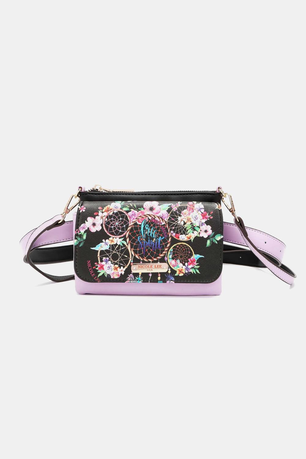 Nicole Lee USA Textured Best Small Fanny Pack - MXSTUDIO.COM