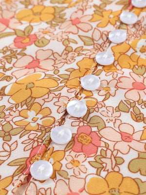 a close up of a shirt with buttons on it