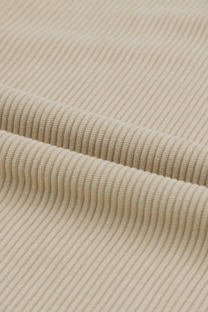 a close up view of a beige fabric