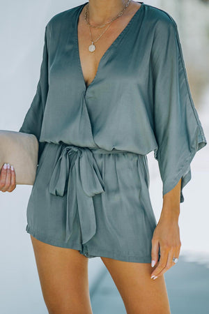 One Piece Playsuit With Pockets - MXSTUDIO.COM