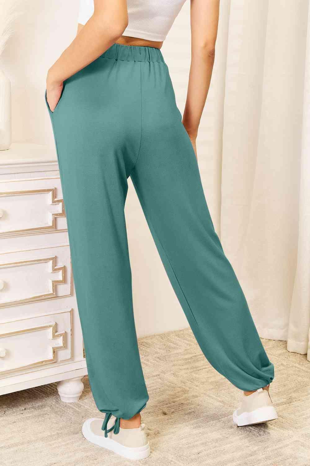 Orderly Women's Plus Size Drawstring Pants - MXSTUDIO.COM