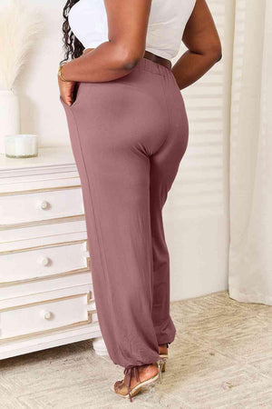 Orderly Women's Plus Size Drawstring Pants - MXSTUDIO.COM