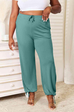 Orderly Women's Plus Size Drawstring Pants - MXSTUDIO.COM