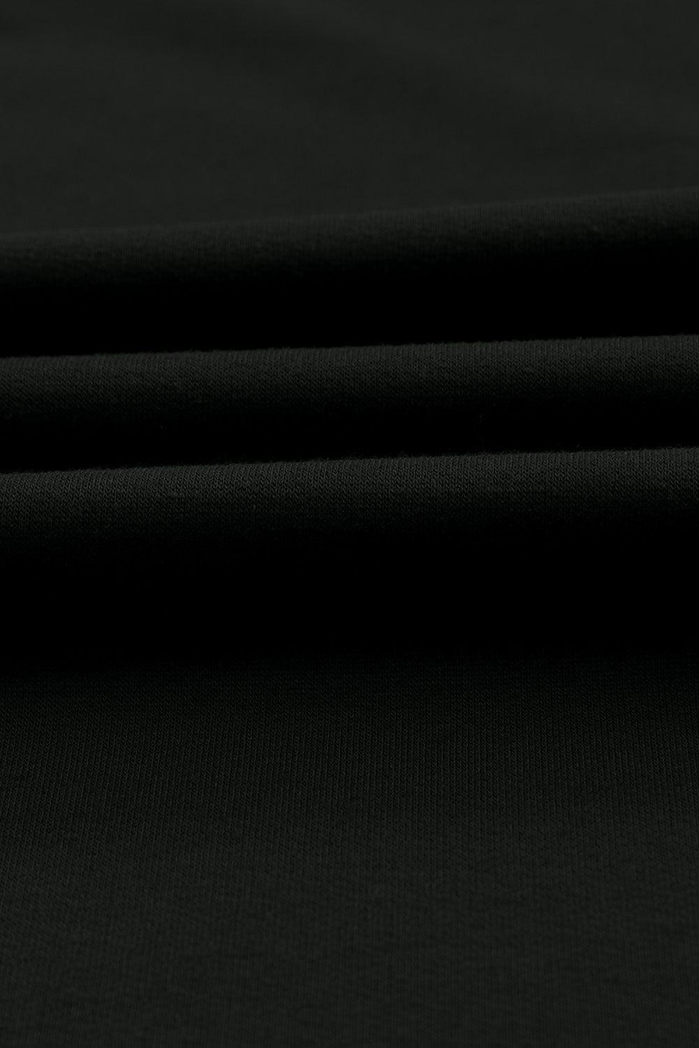 a close up of a plain black fabric