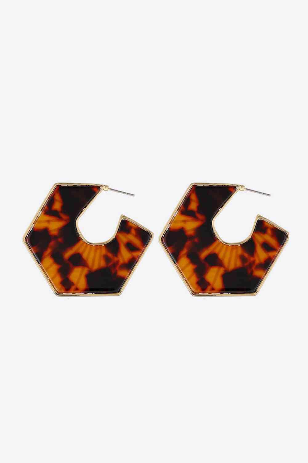 Own The Day Alloy Geometric Earrings-MXSTUDIO.COM