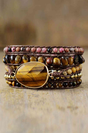 Perfect Harmony Natural Stone Layered Bracelet-MXSTUDIO.COM