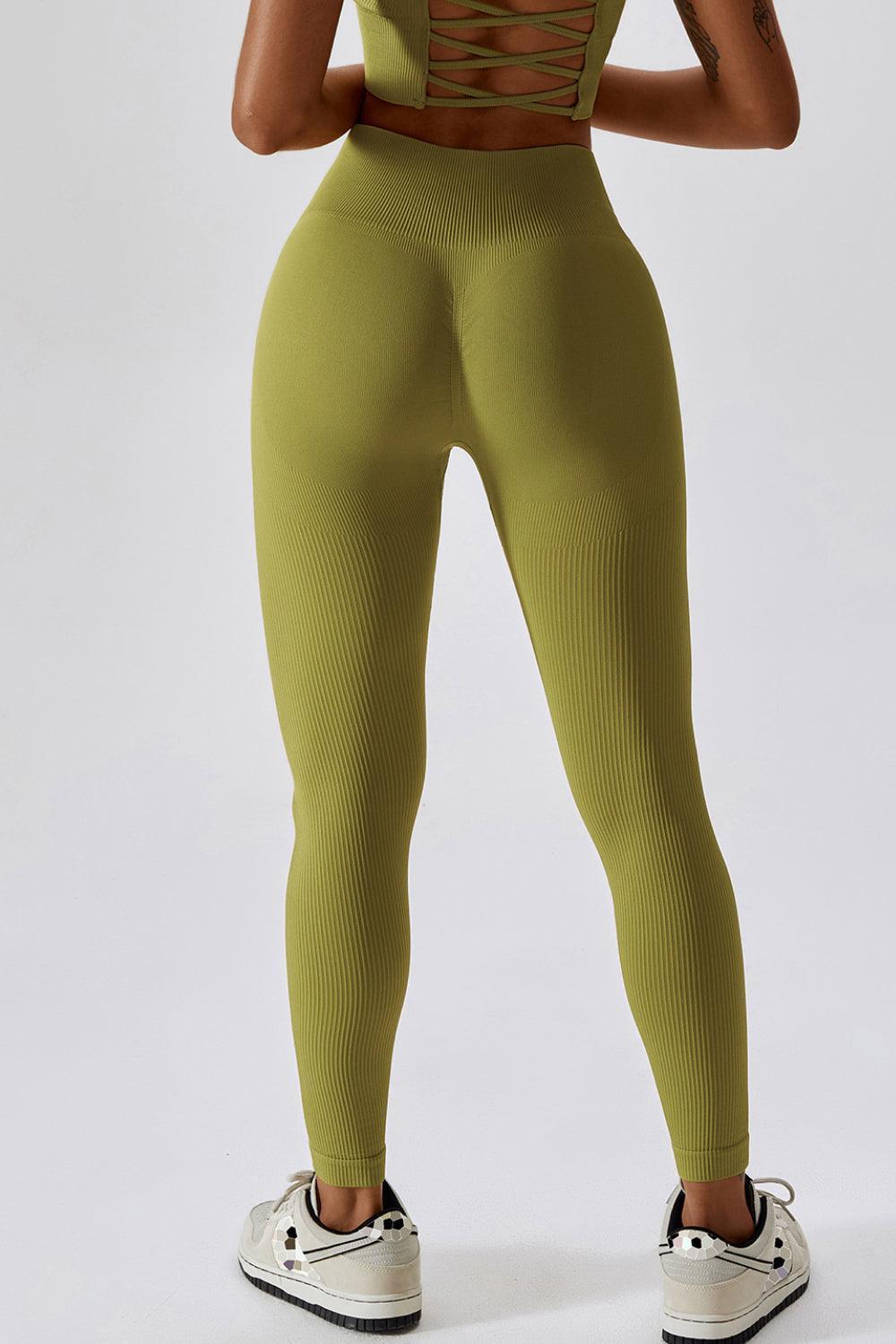 Performance Focus Slim Fit High Waist Yoga Leggings - MXSTUDIO.COM