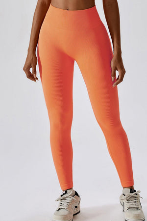 Performance Focus Slim Fit High Waist Yoga Leggings - MXSTUDIO.COM