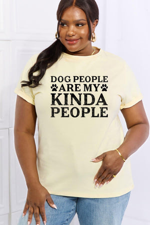 Pet Person Graphic Plus Size Dog Lover T Shirt - MXSTUDIO.COM