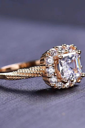 Phenomenal Twisted Band 1 Carat Moissanite Ring - MXSTUDIO.COM