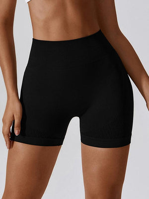 Physically Fit Spandex Sports Yoga Shorts - MXSTUDIO.COM