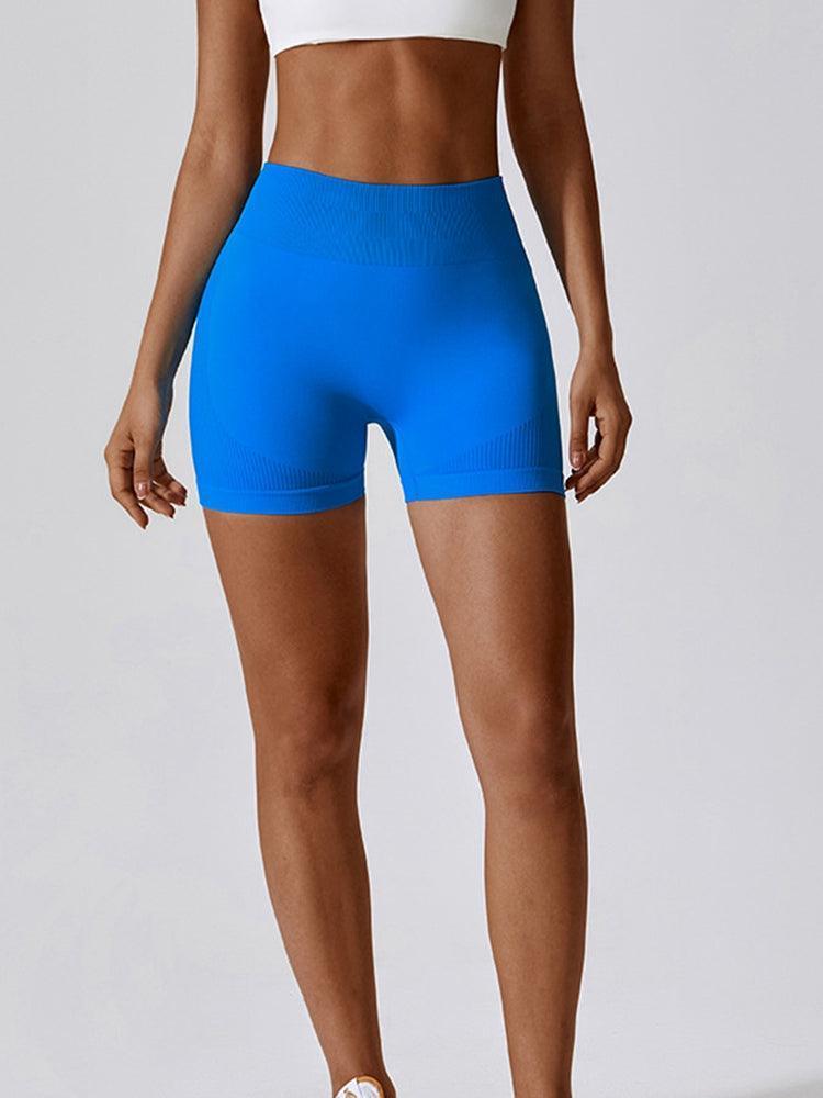 Physically Fit Spandex Sports Yoga Shorts - MXSTUDIO.COM