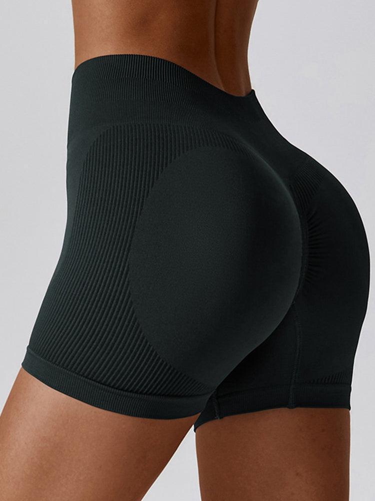 Physically Fit Spandex Sports Yoga Shorts - MXSTUDIO.COM