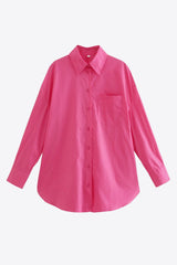 Plain Yet Sophisticated Button Down Collared Shirt - MXSTUDIO.COM